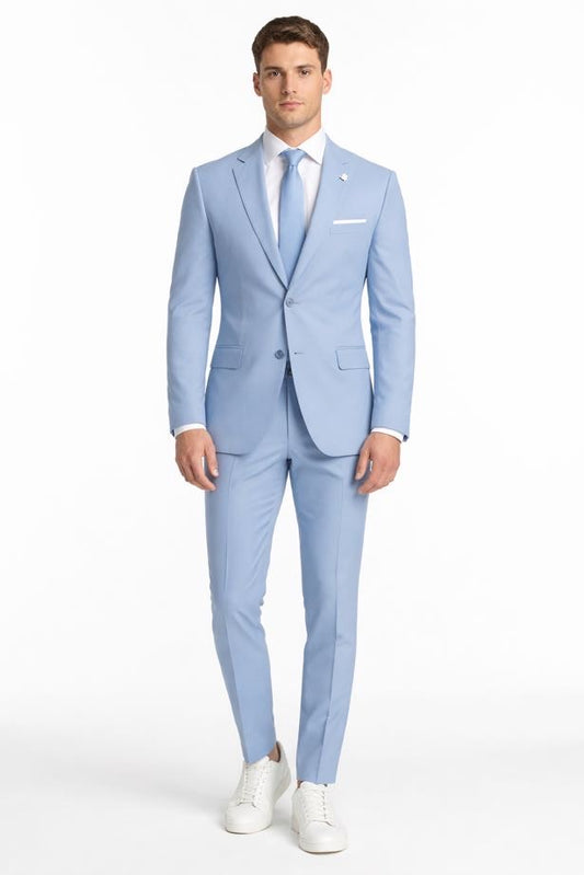 OVER-D Abito con giacca due bottoni + pantalone taglio sartoriale Aviazione
