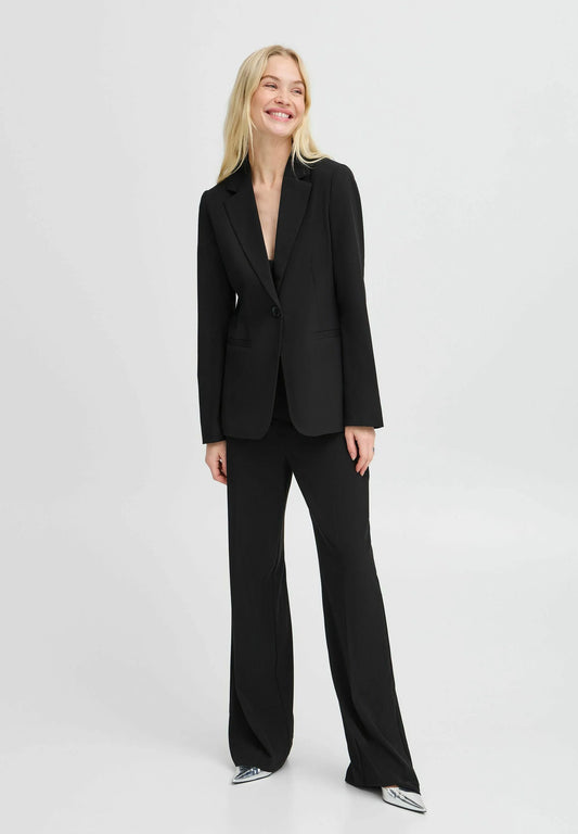 B.YONG Blazer nero due bottoni 20815671