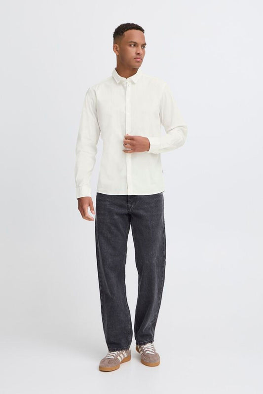 BLEND Camicia classica bianca BLEND