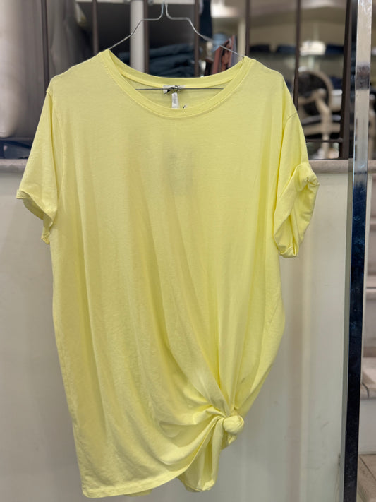 T-SHIRT MAXI SUSY MIX GIALLA 2608