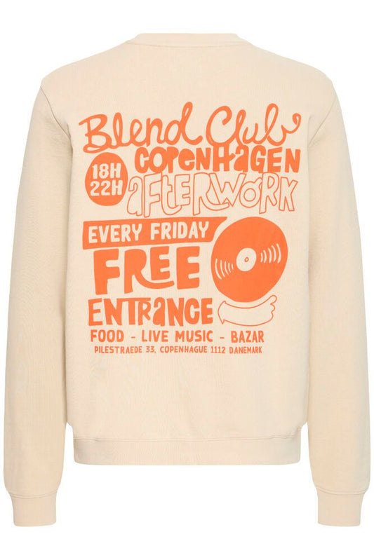 GUESS Felpa girocollo con logo BLEND