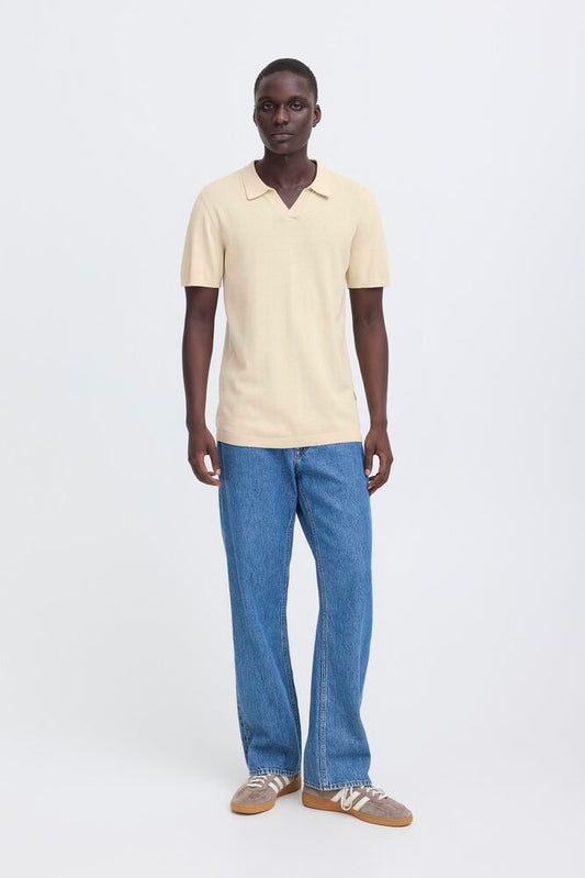 BLEND Polo collo derby beige BLEND