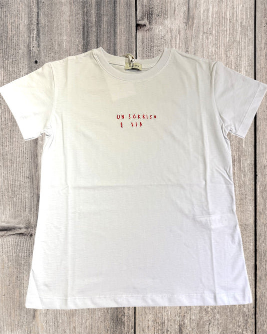 T-SHIRT SUSY MIX BIANCA RK1648SU