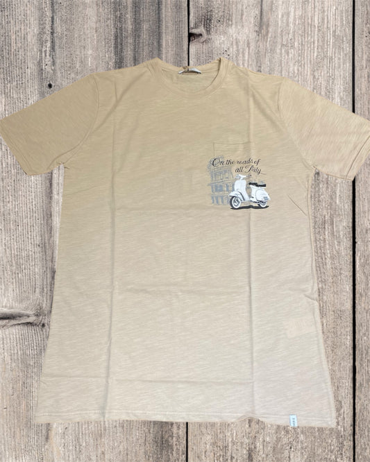 T-SHIRT OVER-D BEIGE T52