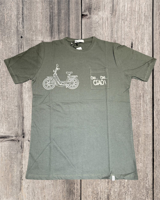 T-SHIRT OVER-D MILITARE T56
