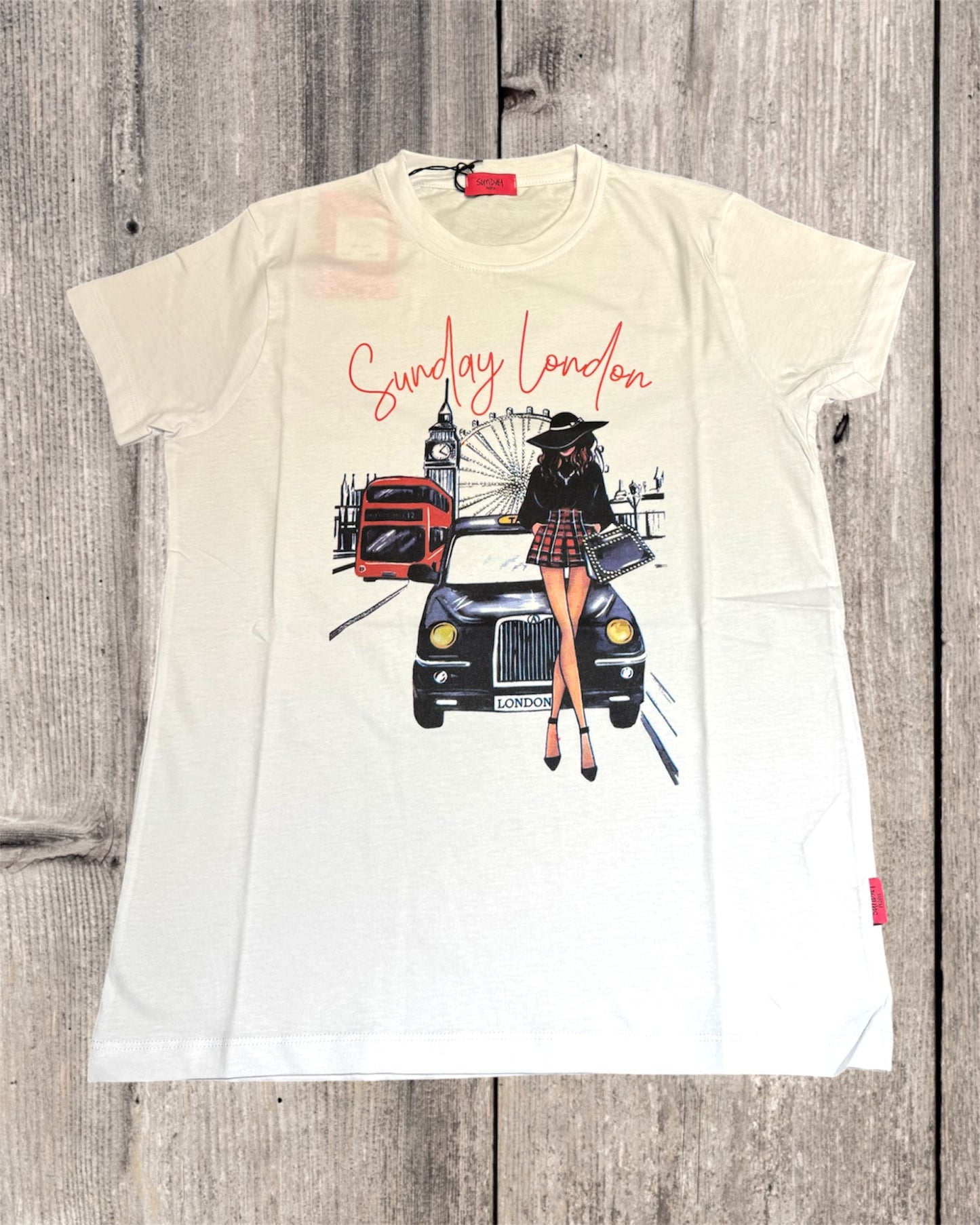 T-SHIRT SUNDAY PEOPLE BIANCA WC220S