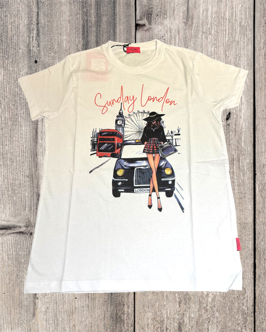 T-SHIRT SUNDAY PEOPLE BIANCA WC220S