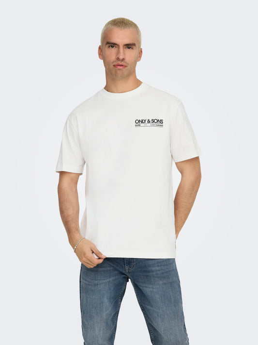 T-SHIRT ONLY&SONS BIANCA 22033751