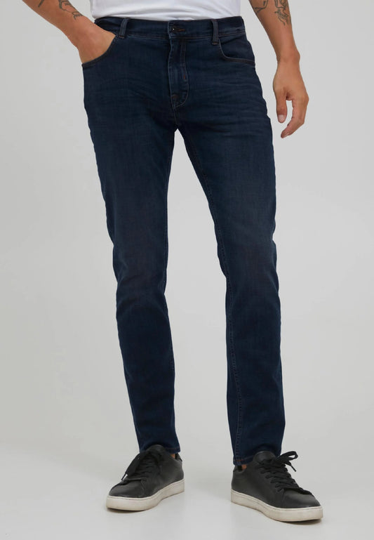 SOLID Jeans slim fit in denim blu scuro