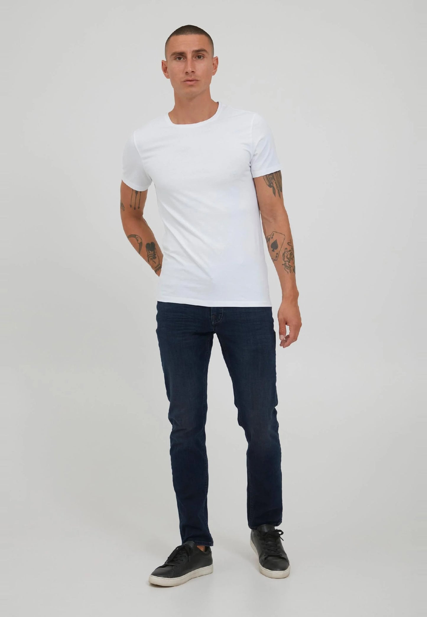 SOLID Jeans slim fit in denim blu scuro