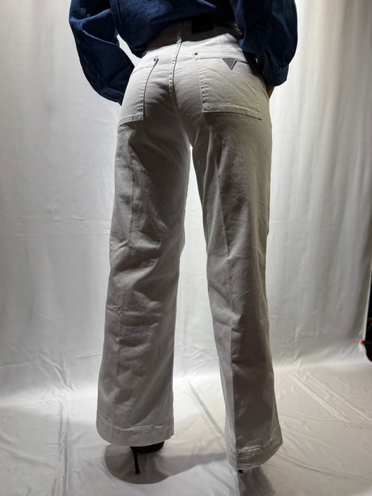 GUESS Jeans Zoya palazzo Bianco