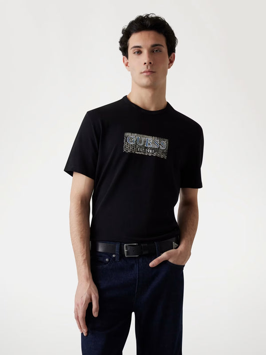 T-SHIRT GUESS NERA M5GI19