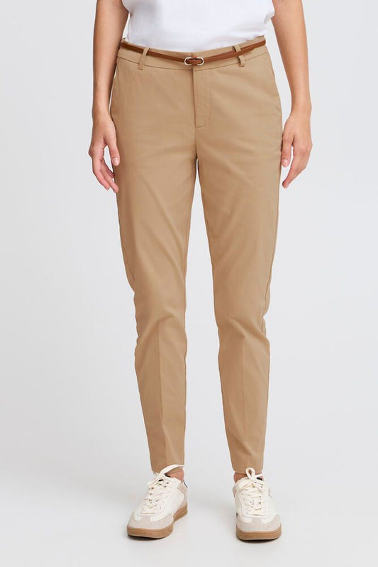 B.YOUNG Pantalone slim fit sabbia B.YOUNG