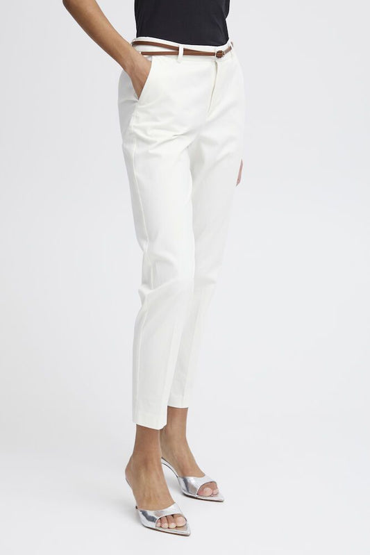 B.YOUNG Pantalone slim fit bianco B.YOUNG