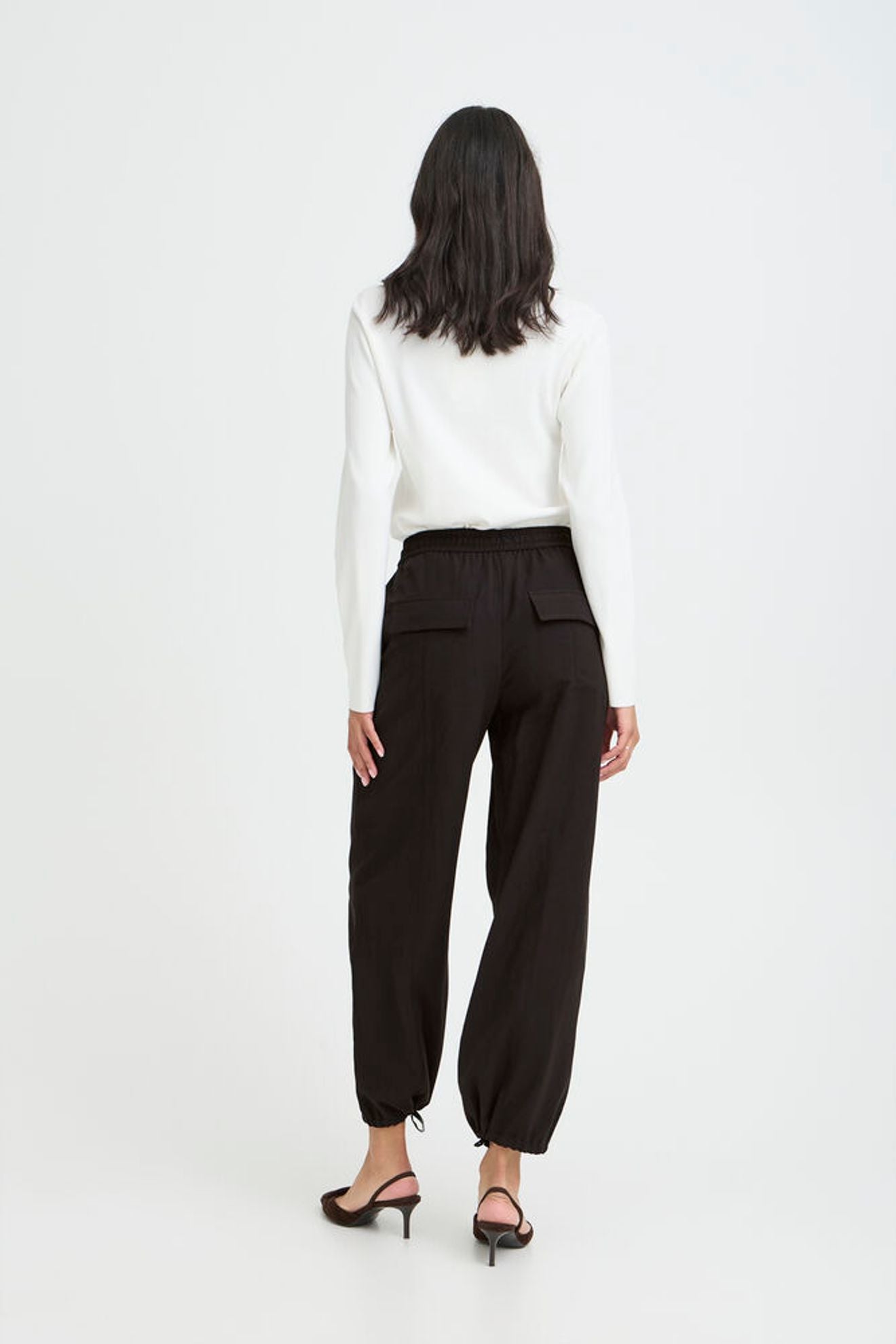 B.YOUNG Maglia girocollo blu con manica corta B.YOUNG