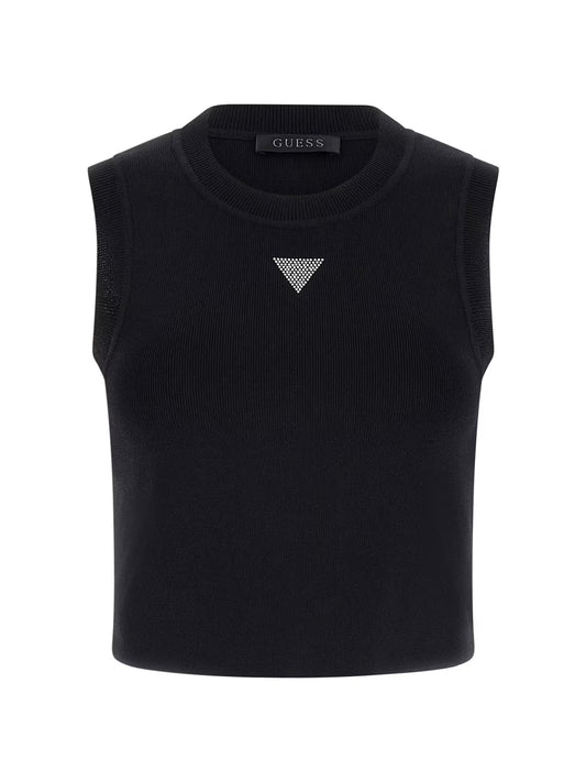 TOP GUESS NERO W4GZ34