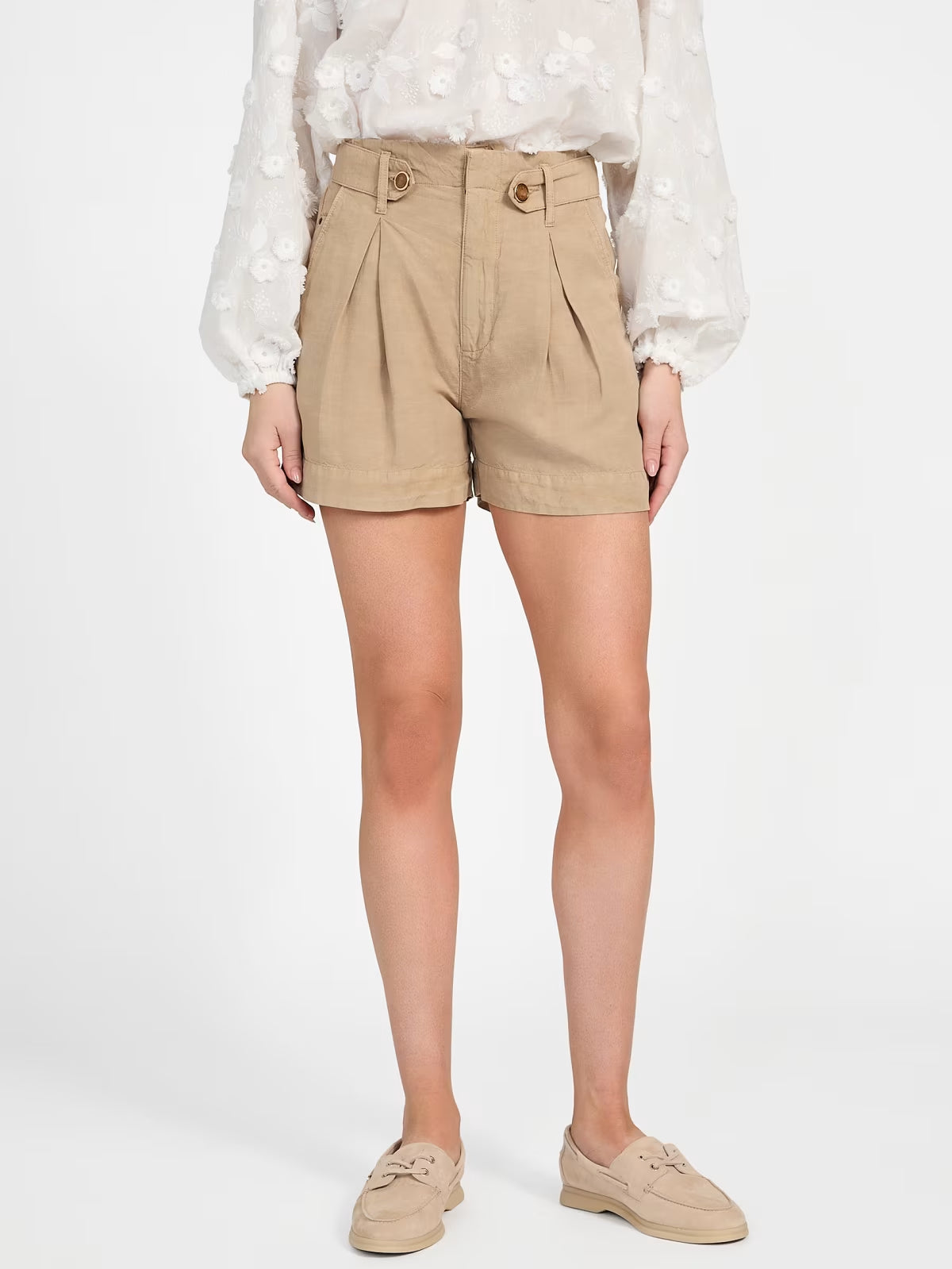 SHORTS SHAYE GUESS BEIGE W5GD1J