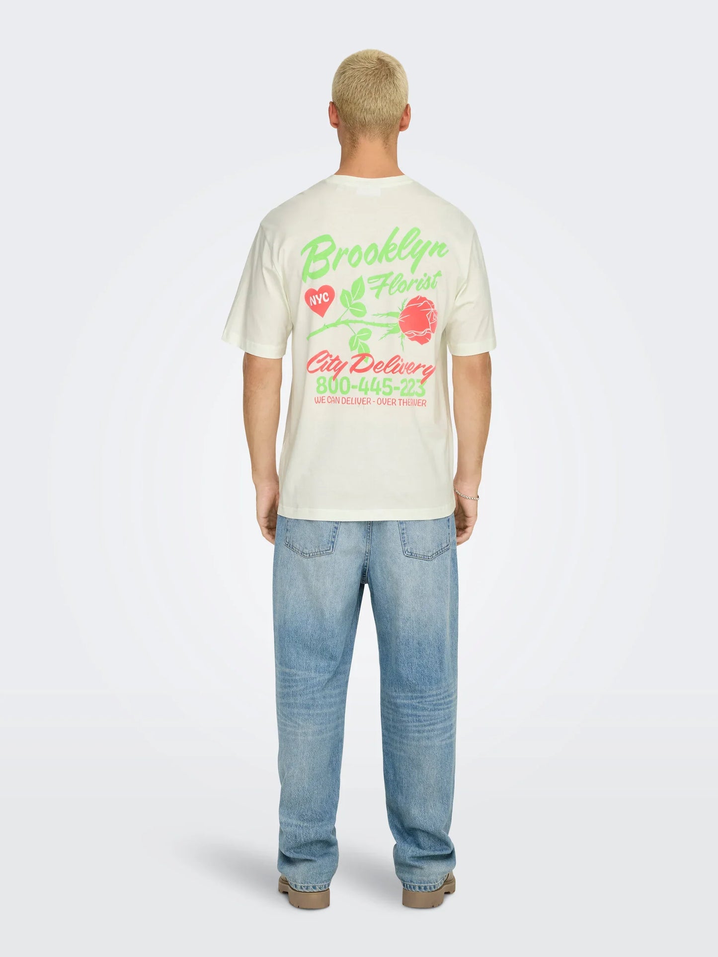 T-SHIRT ONLY&SONS BIANCA 22033415