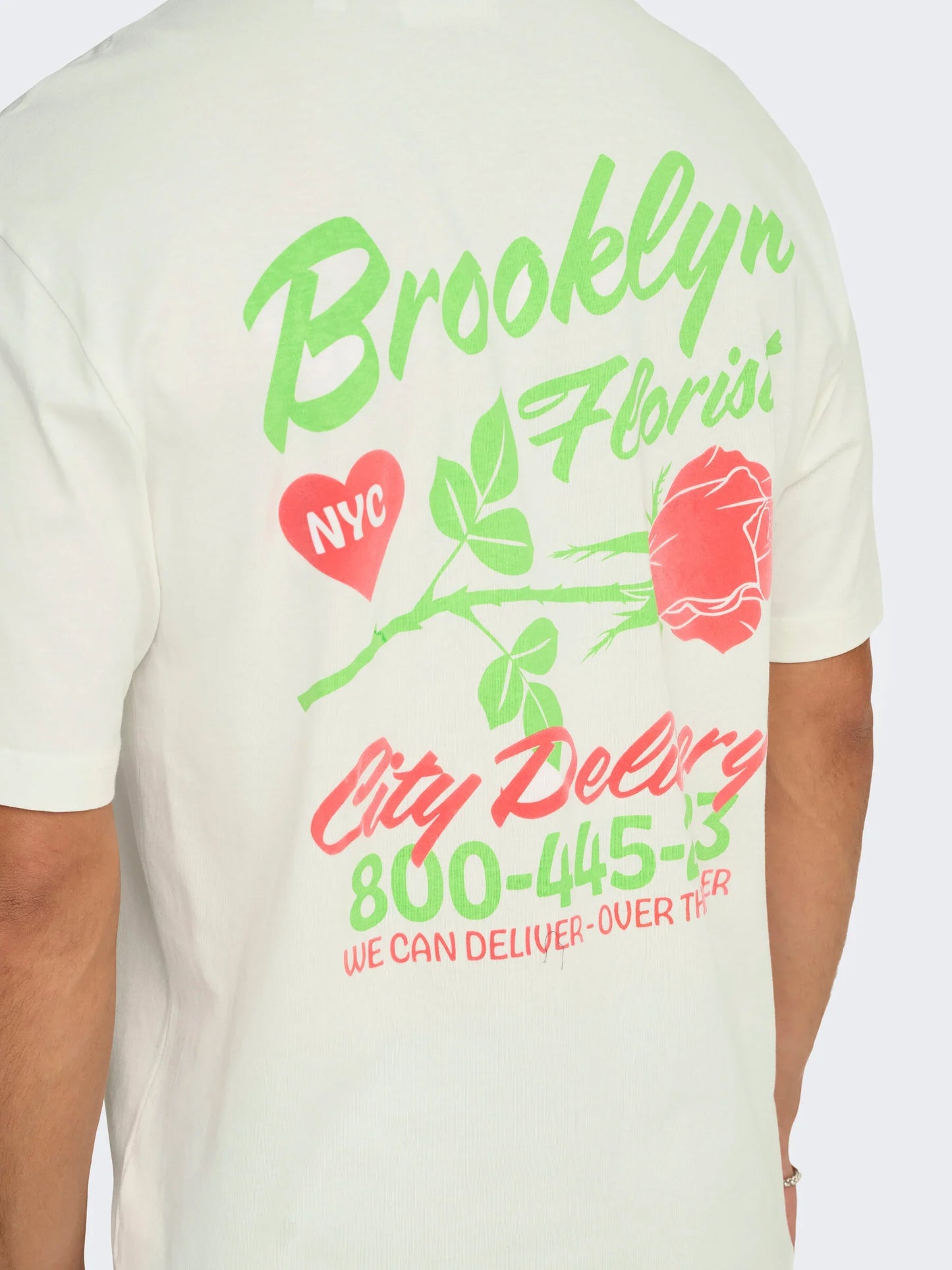 T-SHIRT ONLY&SONS BIANCA 22033415