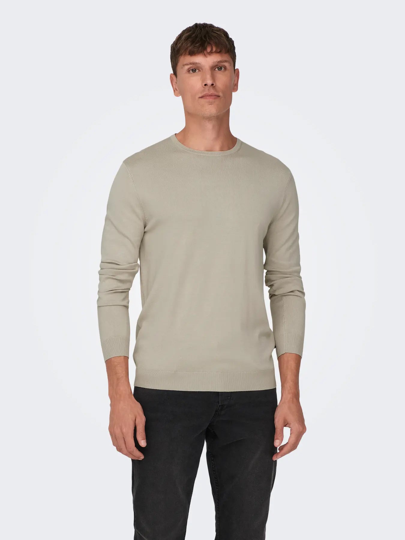 MAGLIONCINO ONLY&SONS BEIGE 22020088