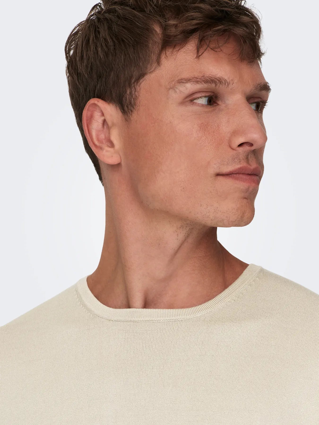 MAGLIONCINO ONLY&SONS BEIGE 22020088