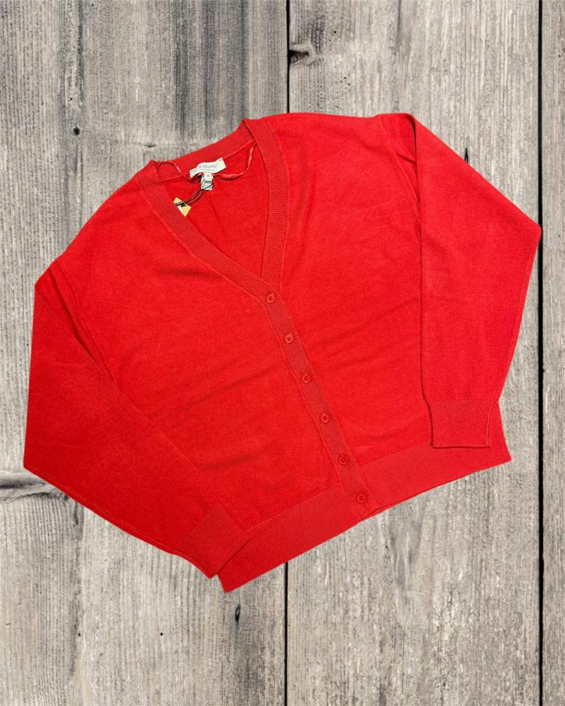 B.YOUNG Cardigan con bottoni rosso B.YOUNG