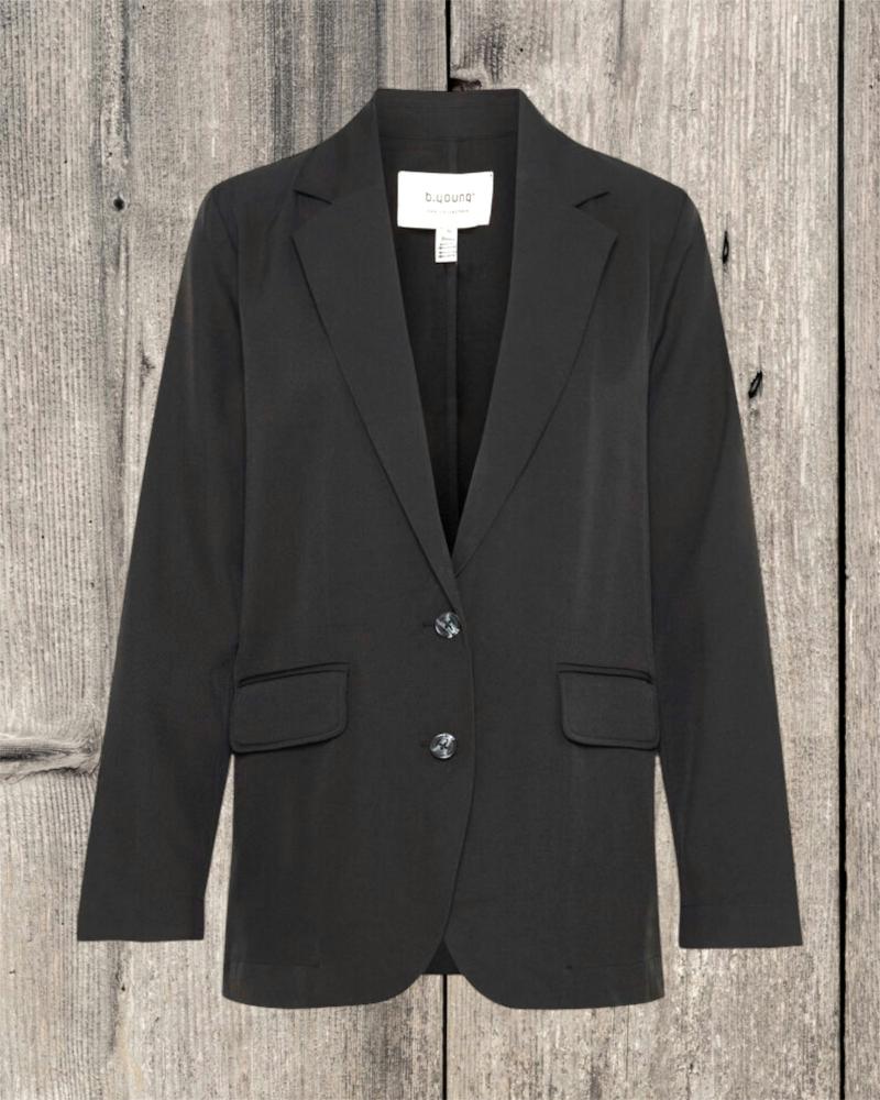 B.YONG Blazer nero due bottoni 20815671