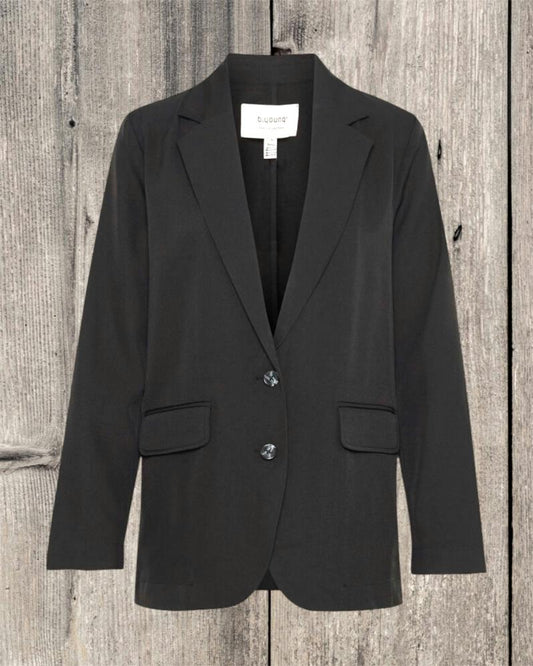 B.YONG Blazer nero due bottoni 20815671