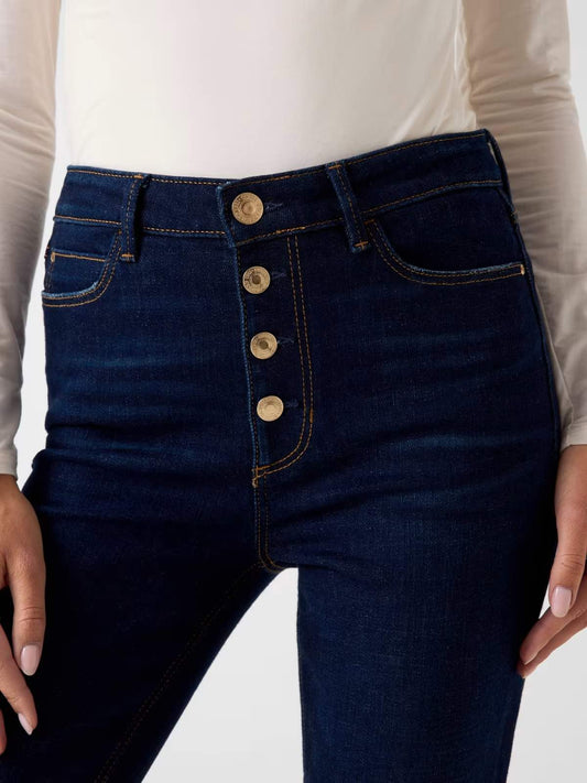 GUESS Jeans 1981 con bottoni a vista