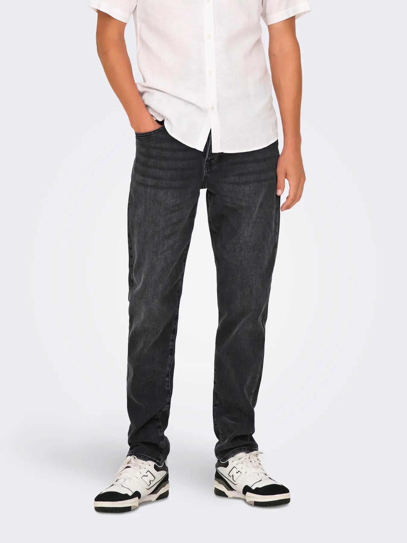 ONLY&SONS Jeans tapered nero ONLY&SONS