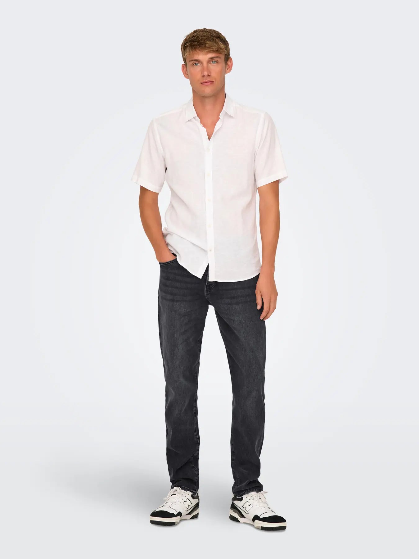 ONLY&SONS Jeans tapered nero ONLY&SONS