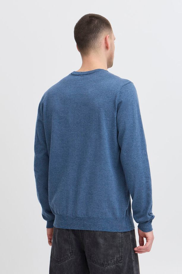 BLEND Maglioncino girocollo blu denim BLEND