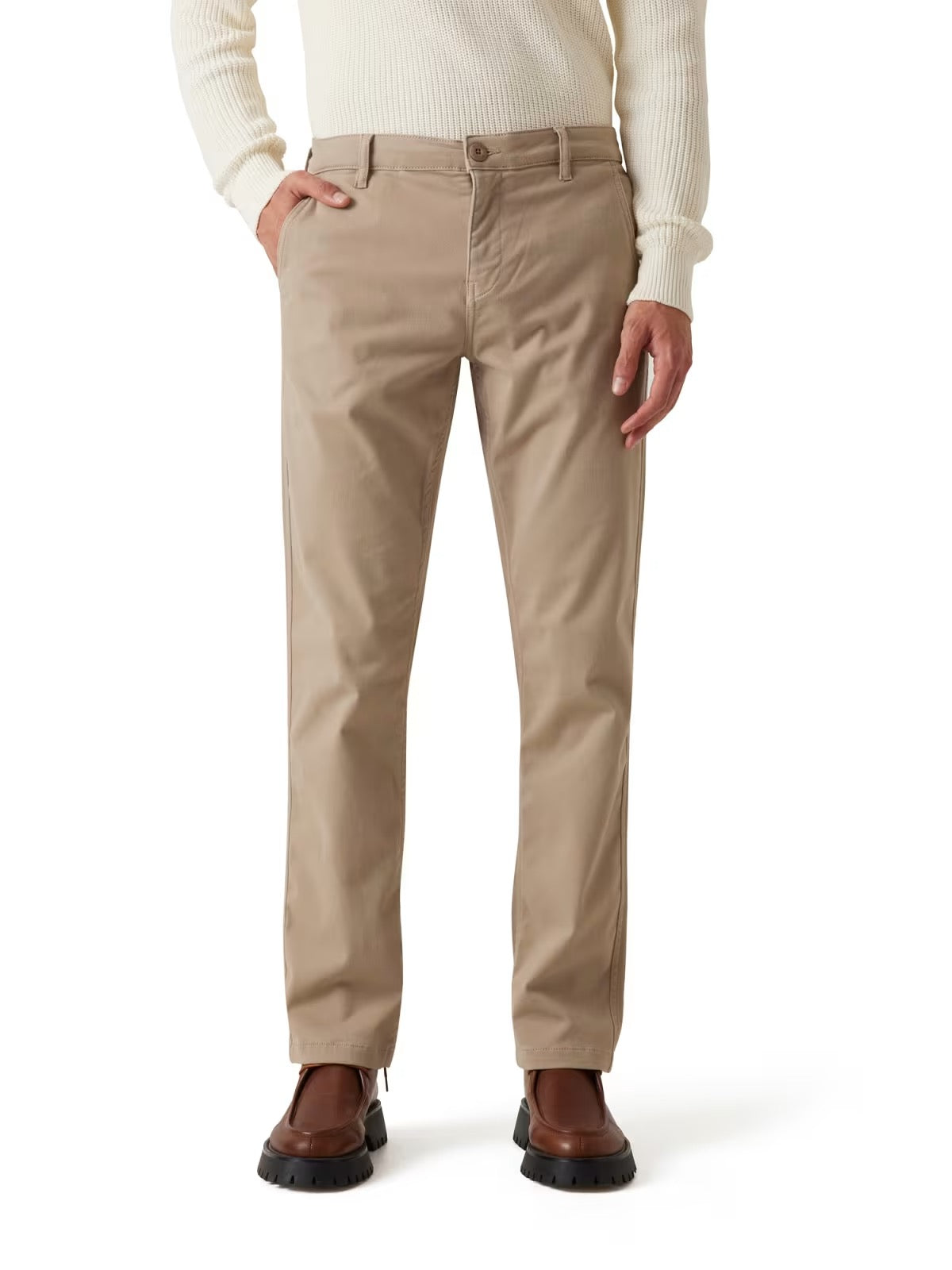 GUESS Pantalone slim angel beige GUESS