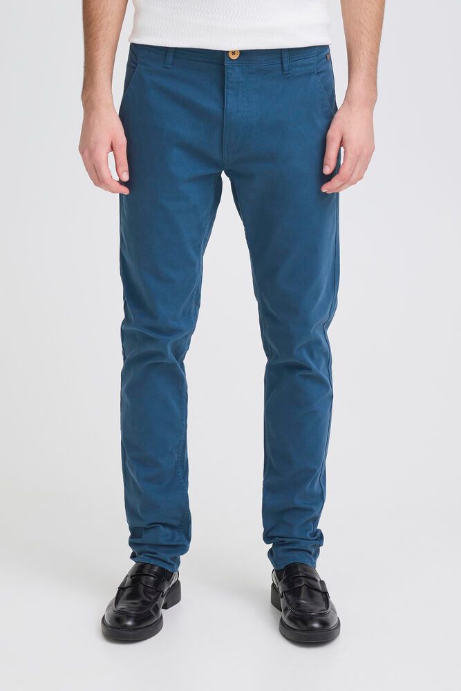 BLEND Pantalone slim fit blu tampone