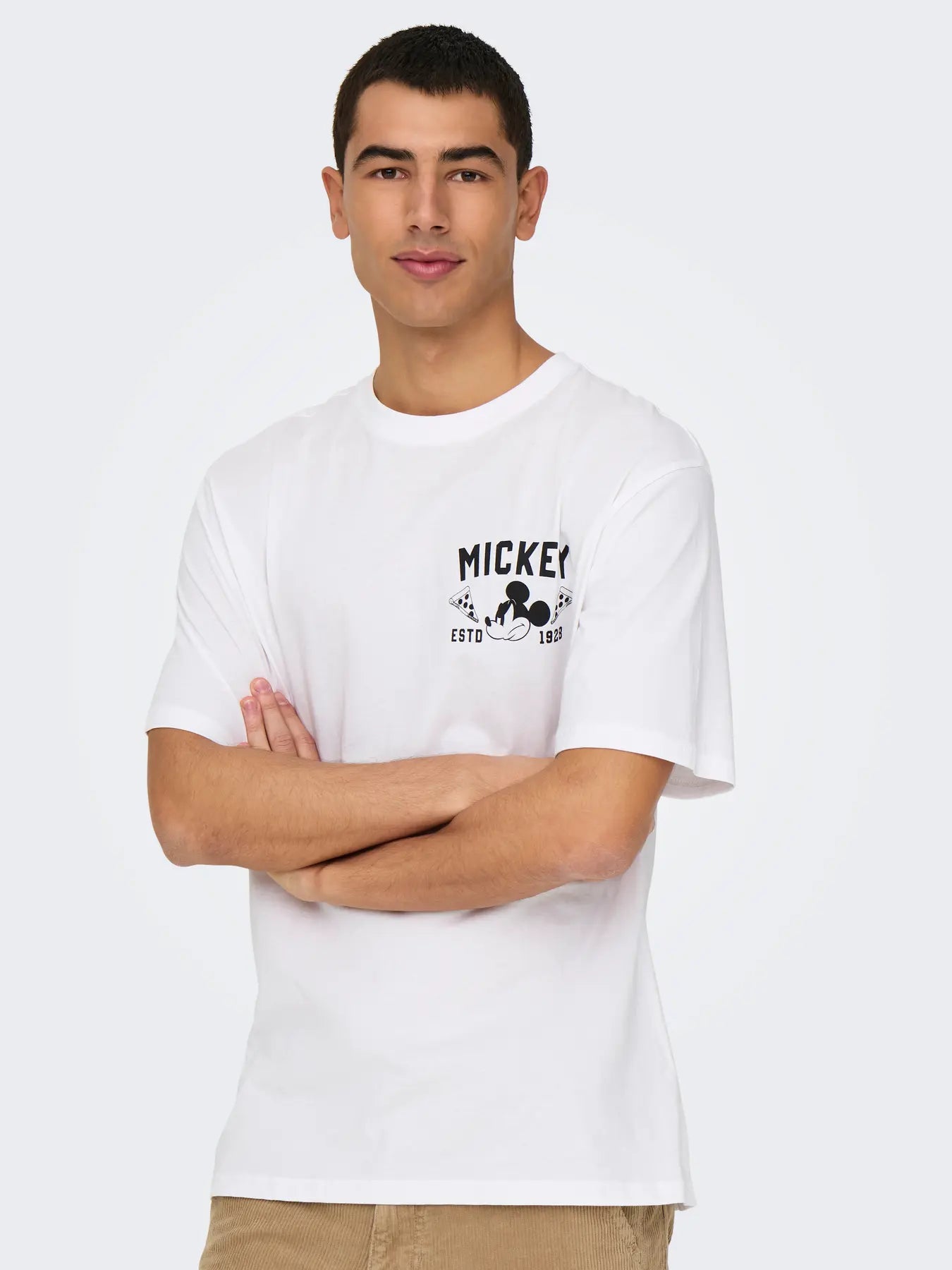 T-SHIRT ONLY&SONS ONSMICKEY MOUSE BIANCA 22034750