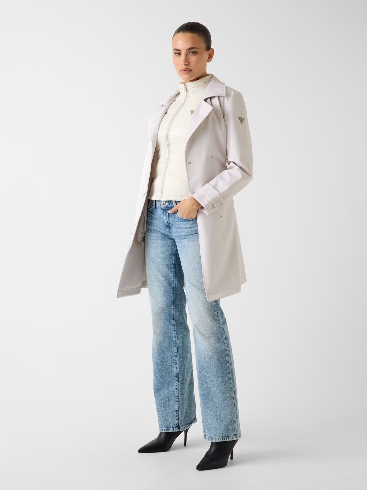 GUESS Trench due in uno ghiaccio